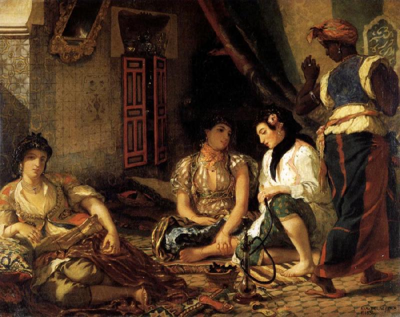 Eugene Delacroix Women of Algiers